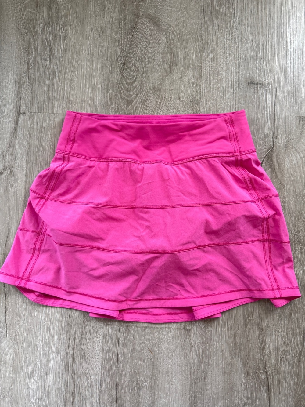 Lululemon Pace Rival Tennis Bright Pink Active Skort Skirt 2